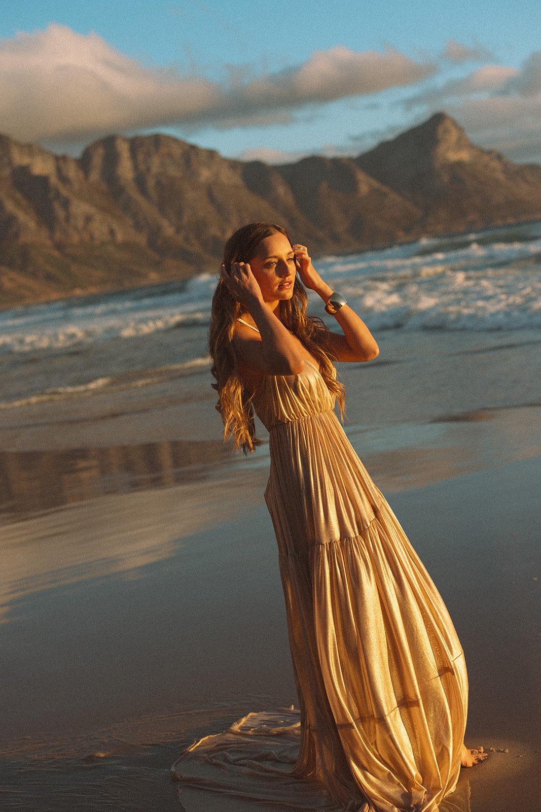 The Metallic Golden Hour