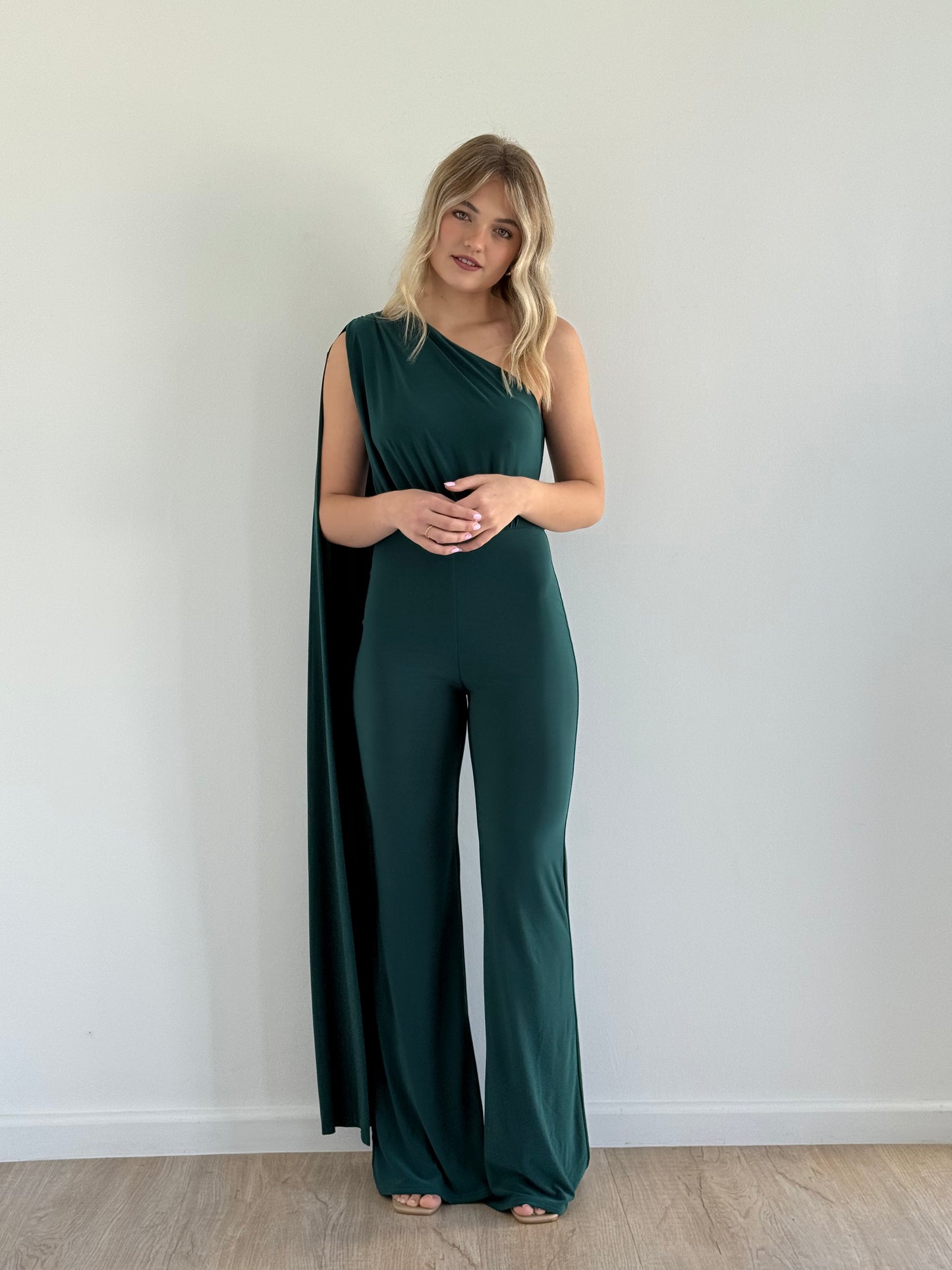 The Emerald One-Shoulder Jumpsuit
