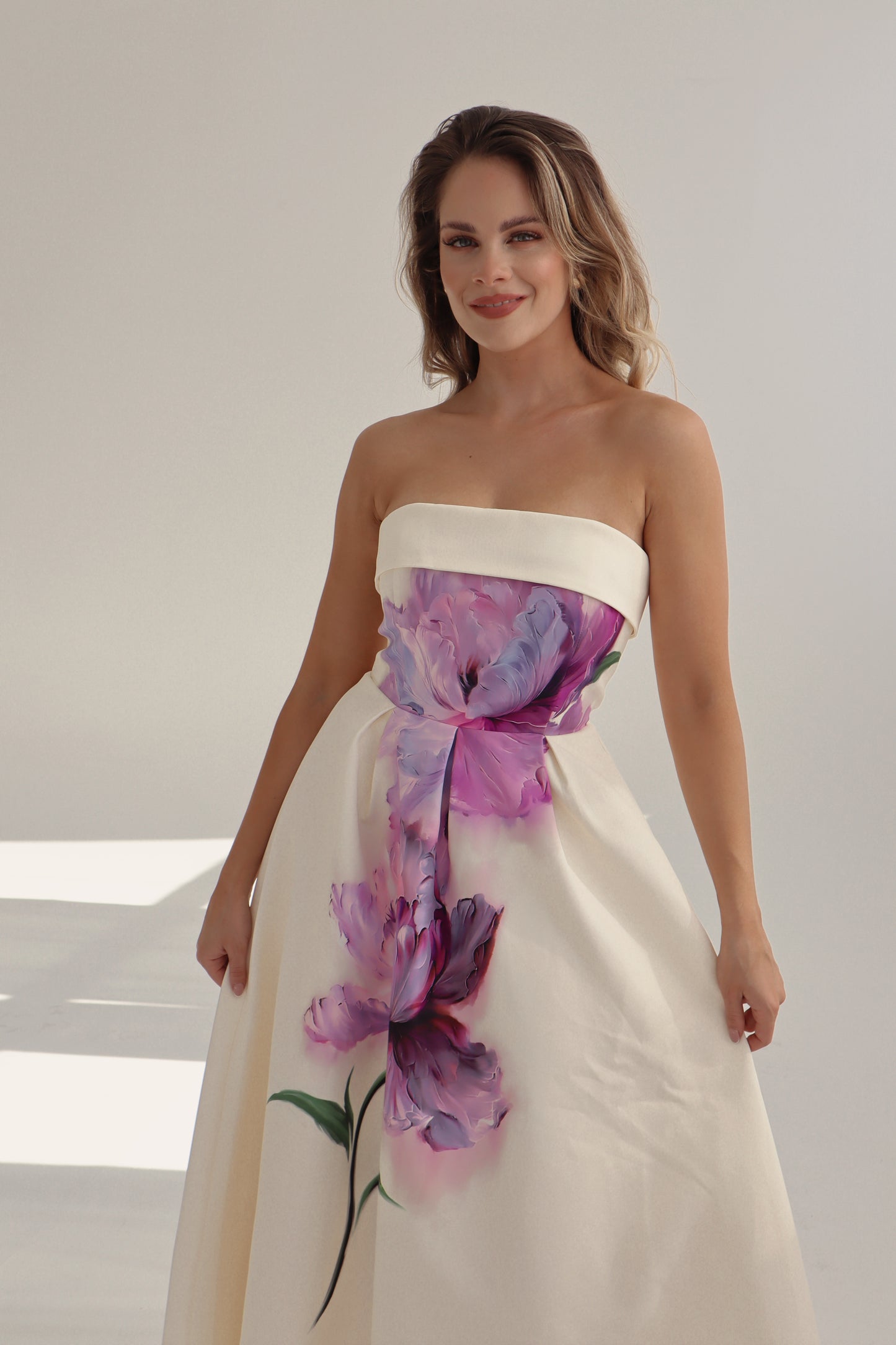 The Annalise Peony Print by Club L London