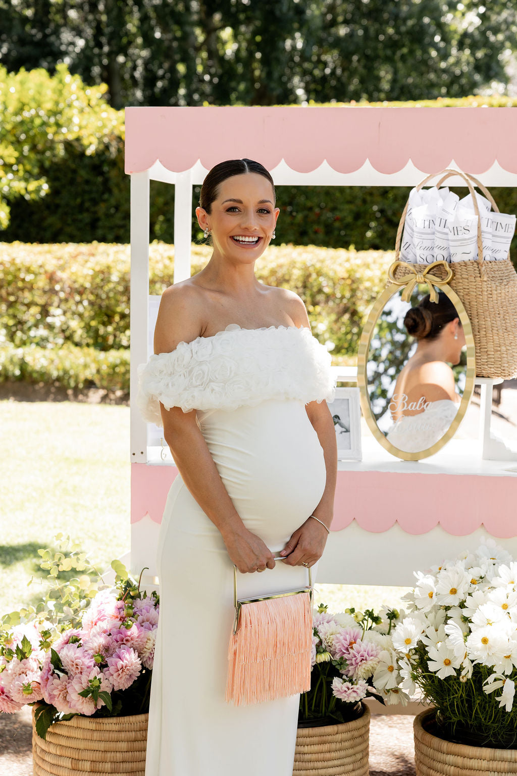 The Baby in Bloom Dress