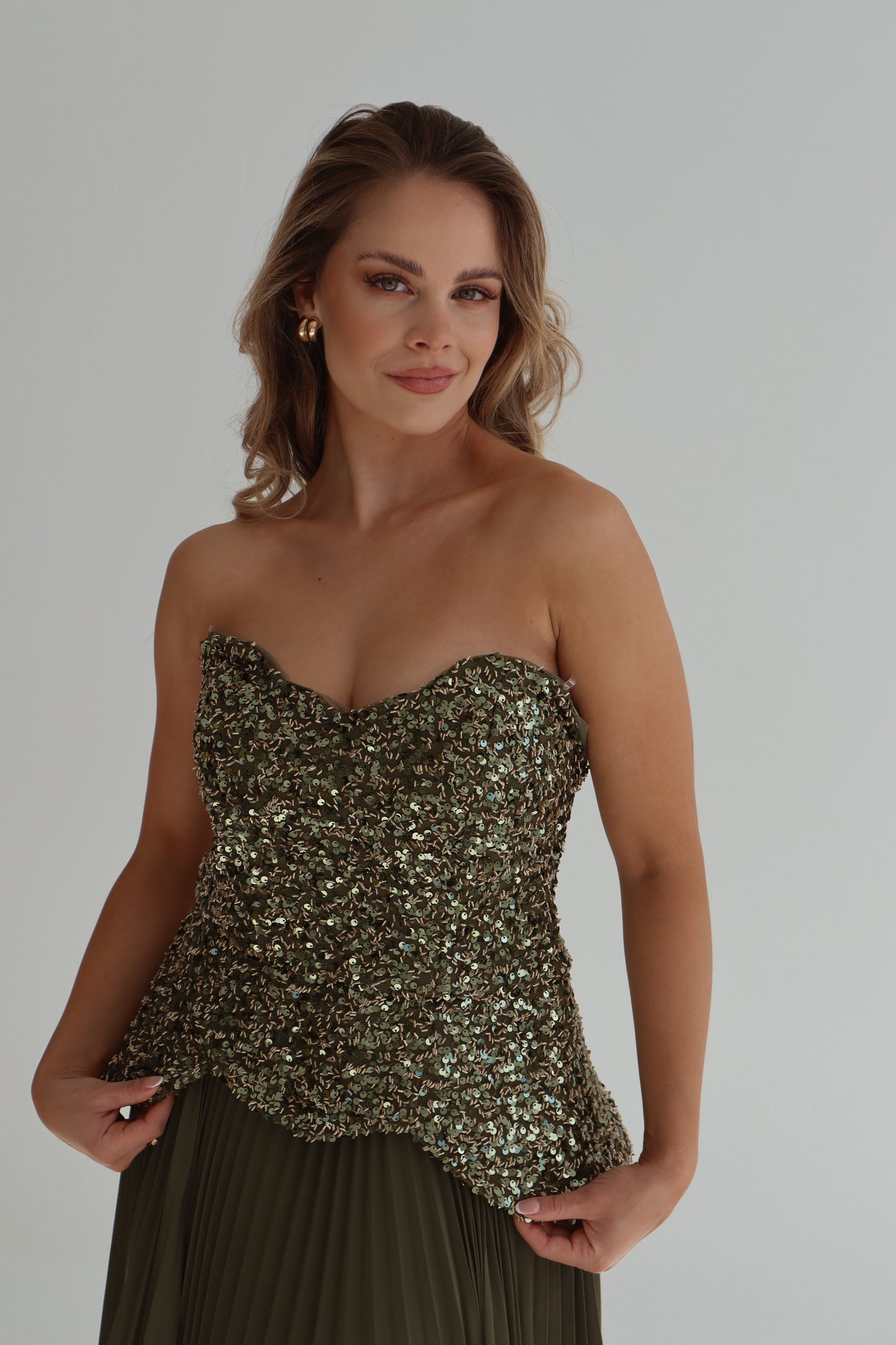 The Olive Elodie Gown