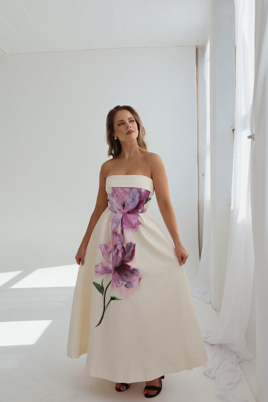 The Annalise Peony Print by Club L London