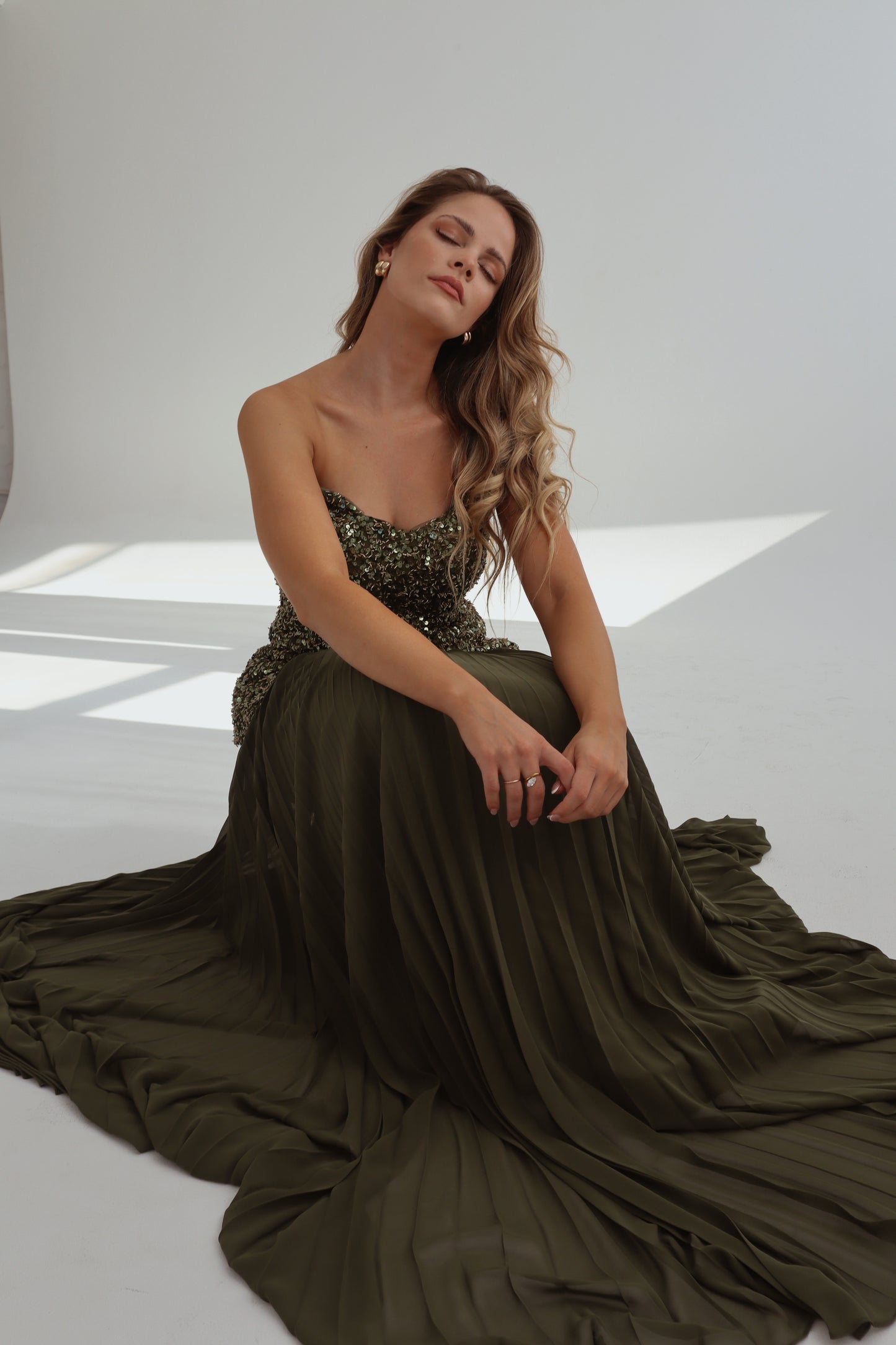 The Olive Elodie Gown